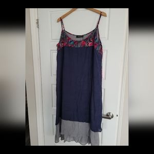 Brand new 3X summer sundress. Layered with various colours. With tags